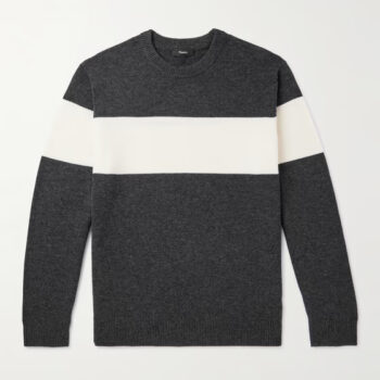 Hilles Striped Wool-Blend Sweater