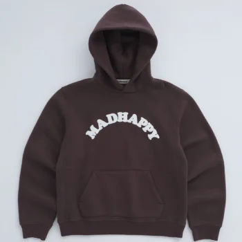 Madhapp Cooper Fleece Light Bold Brown Hoodie