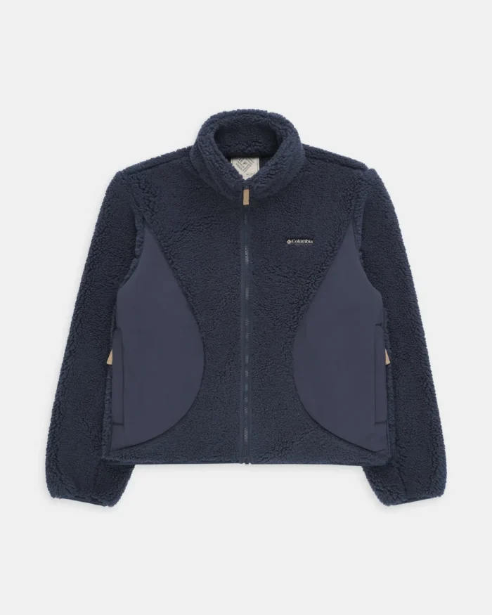 Collegiate-Navy Madhappy x Columbia Sherpa Full-Zip Jacket