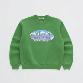 Madhappy Great Outdoors Green Crewneck