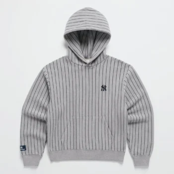 Heather Madhappy Yankees Pinstripe Hoodie