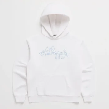 White Madhappy Bow Hoodie