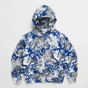 Madhappy Yankees Camo Full Zip Hoodie