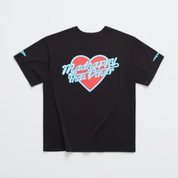 Black Madhappy I Heart Thai Diner T-shirt