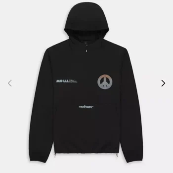 Black Madhappy X Lululemon Collab Hoodie