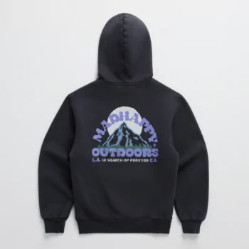 Outdoors Fleece Hoodie Black