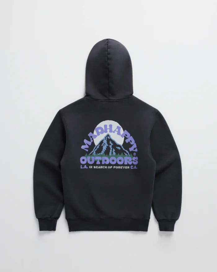 Outdoors Fleece Hoodie Black