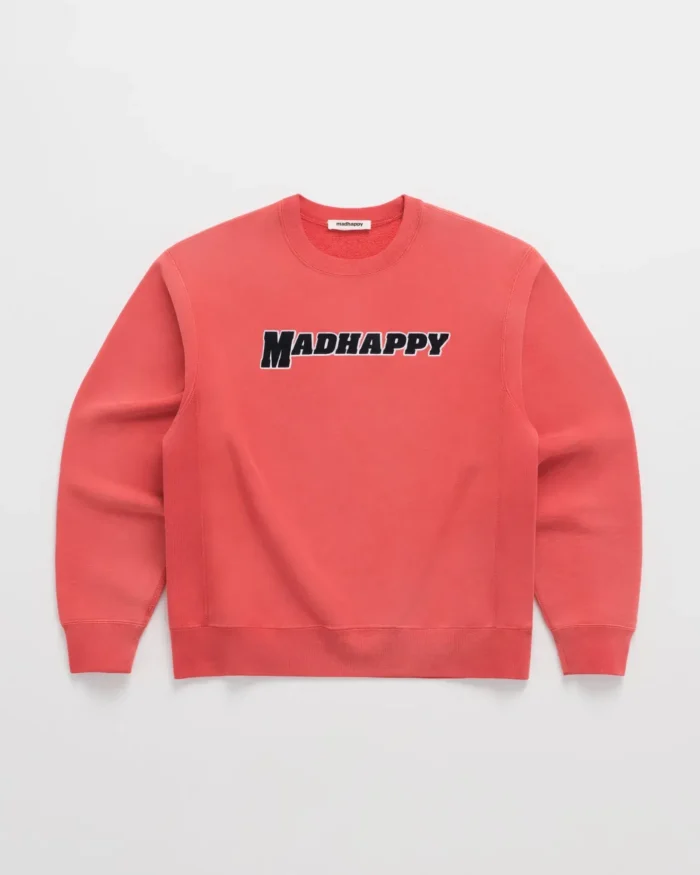 Scarlet Madhappy Varsity Homecoming Heavyweight Crewneck